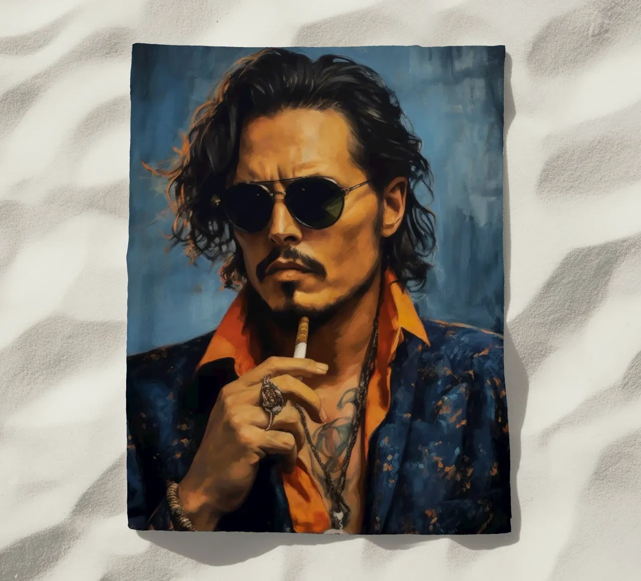 Johnny Depp Art Quote telo mare da Lootprint