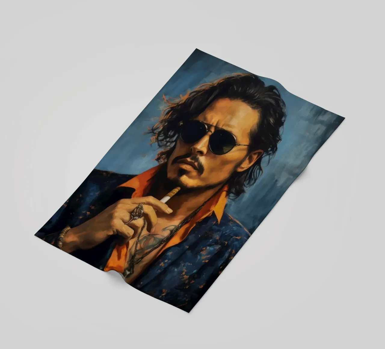 Johnny Depp Art Quote telo mare da Lootprint