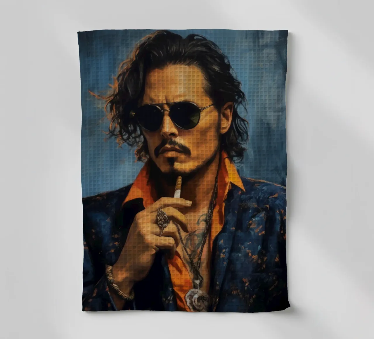 Johnny Depp Art Quote canovaccio da cucina da Lootprint