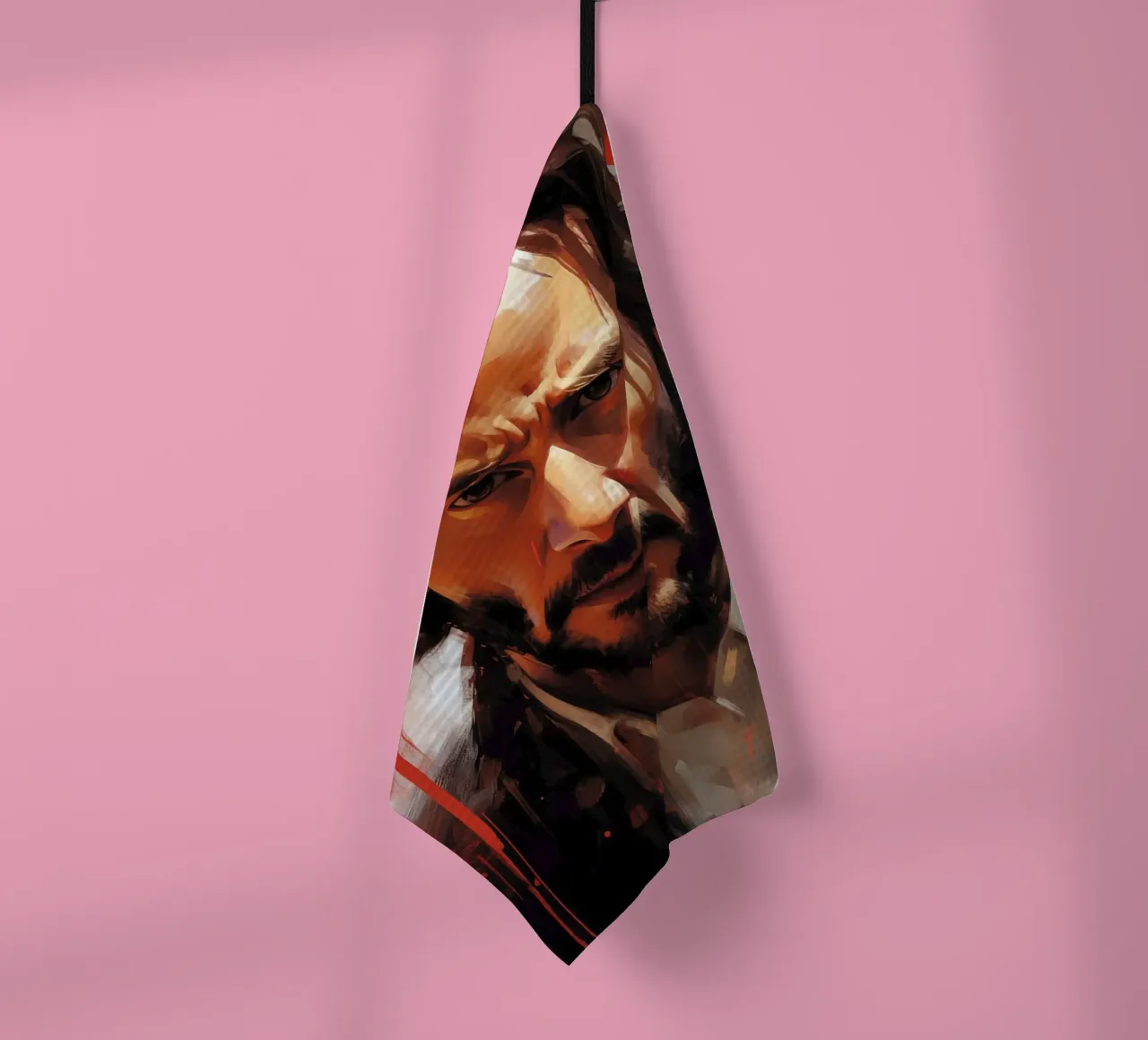 Keanu Reeves Art Quote canovaccio da cucina da Lootprint