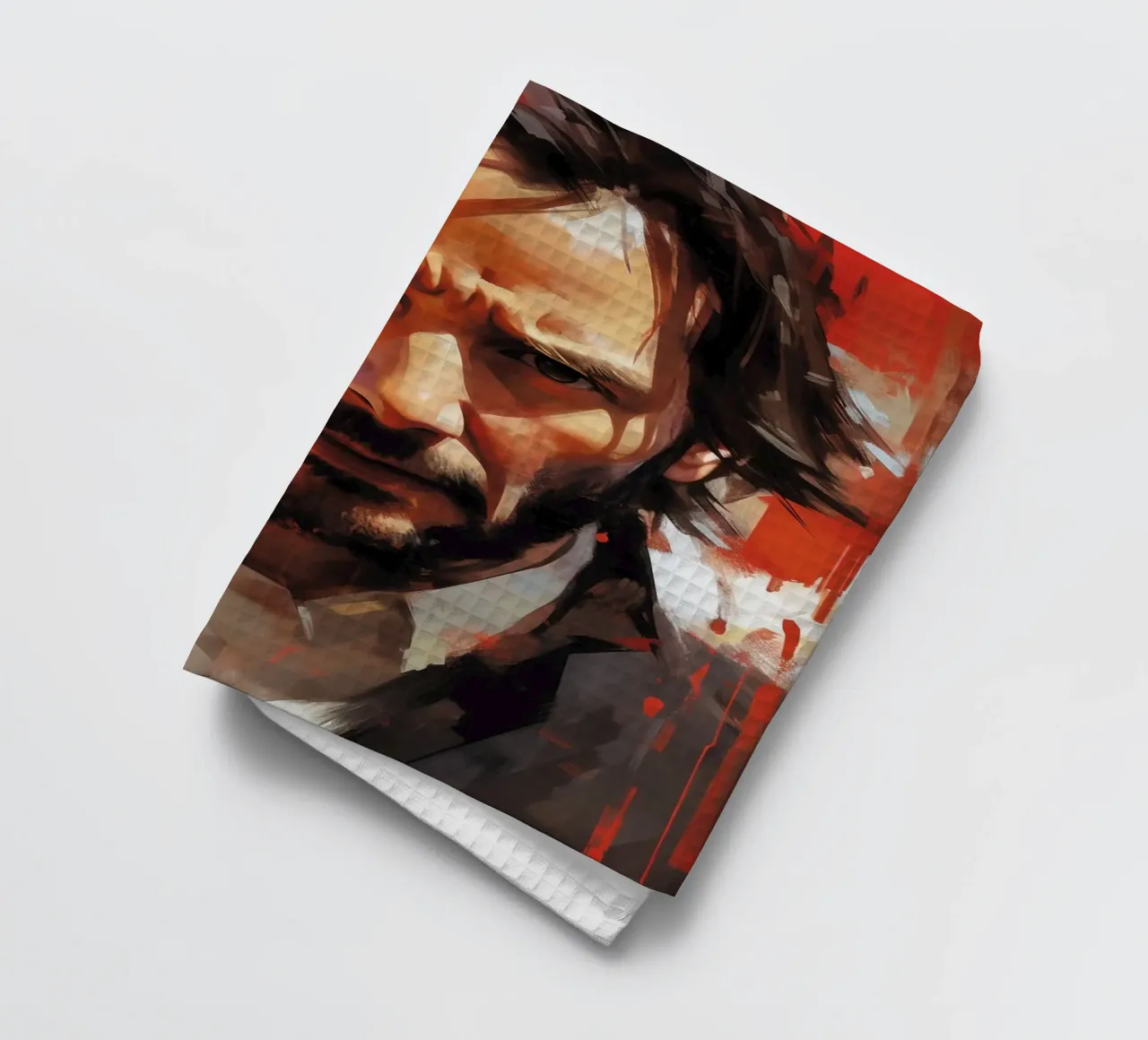 Keanu Reeves Art Quote canovaccio da cucina da Lootprint