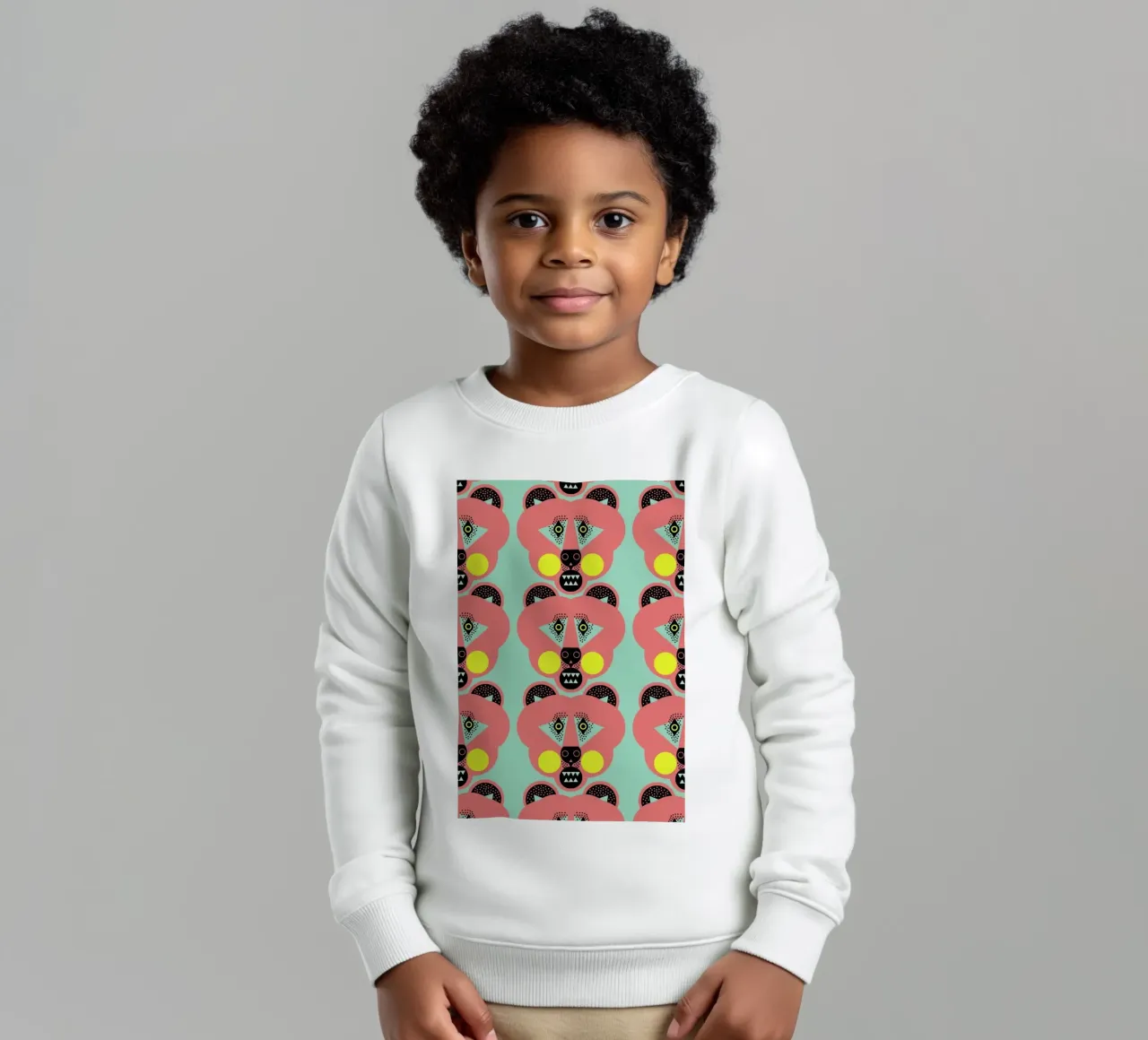 Bear Necessities felpa bambino da Gareth Pollock Design