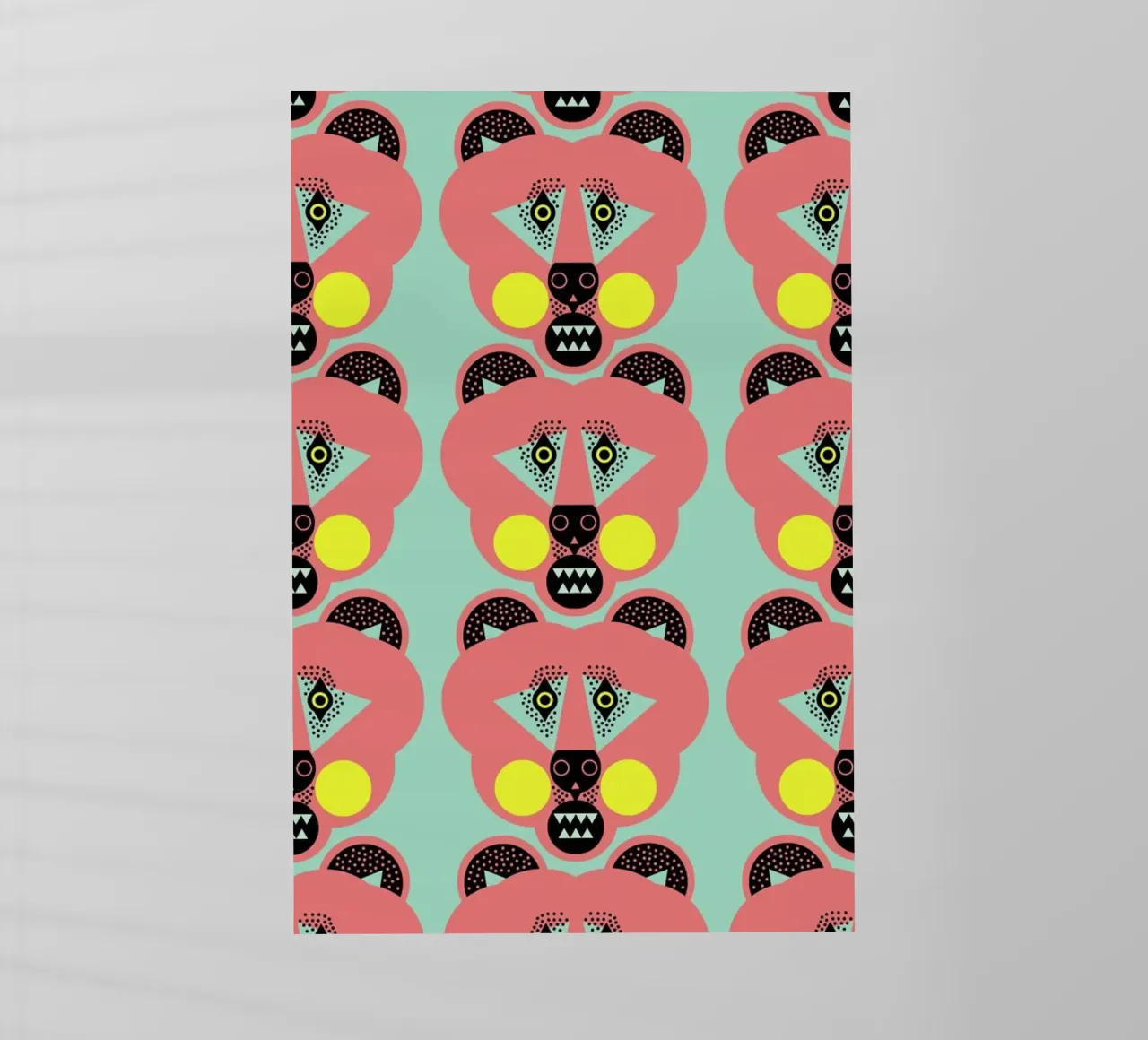 Bear Necessities pellicola backlit da Gareth Pollock Design