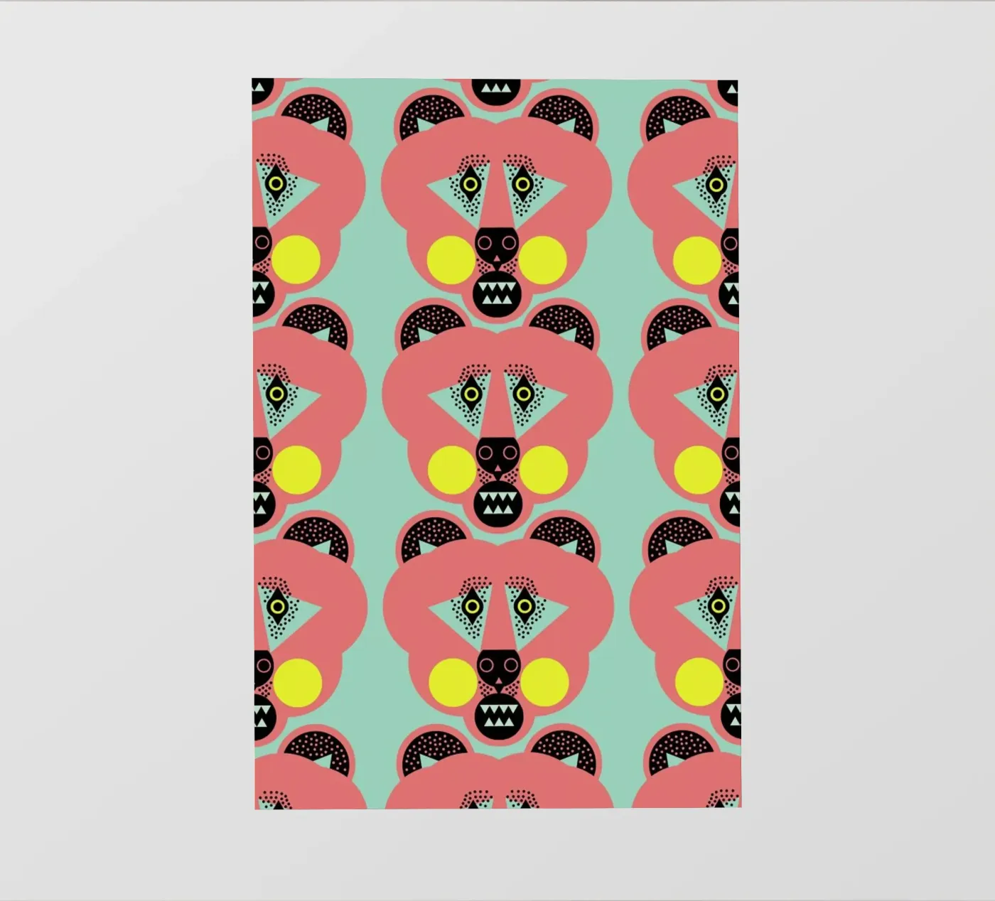 Bear Necessities pellicola backlit da Gareth Pollock Design