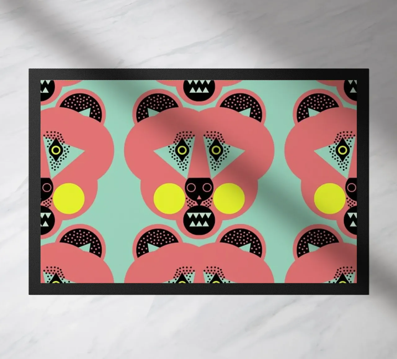 Bear Necessities deurmat van Gareth Pollock Design