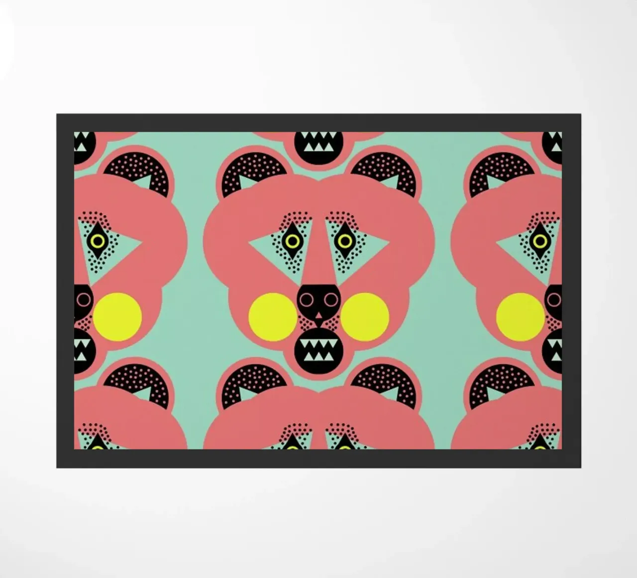 Bear Necessities deurmat van Gareth Pollock Design