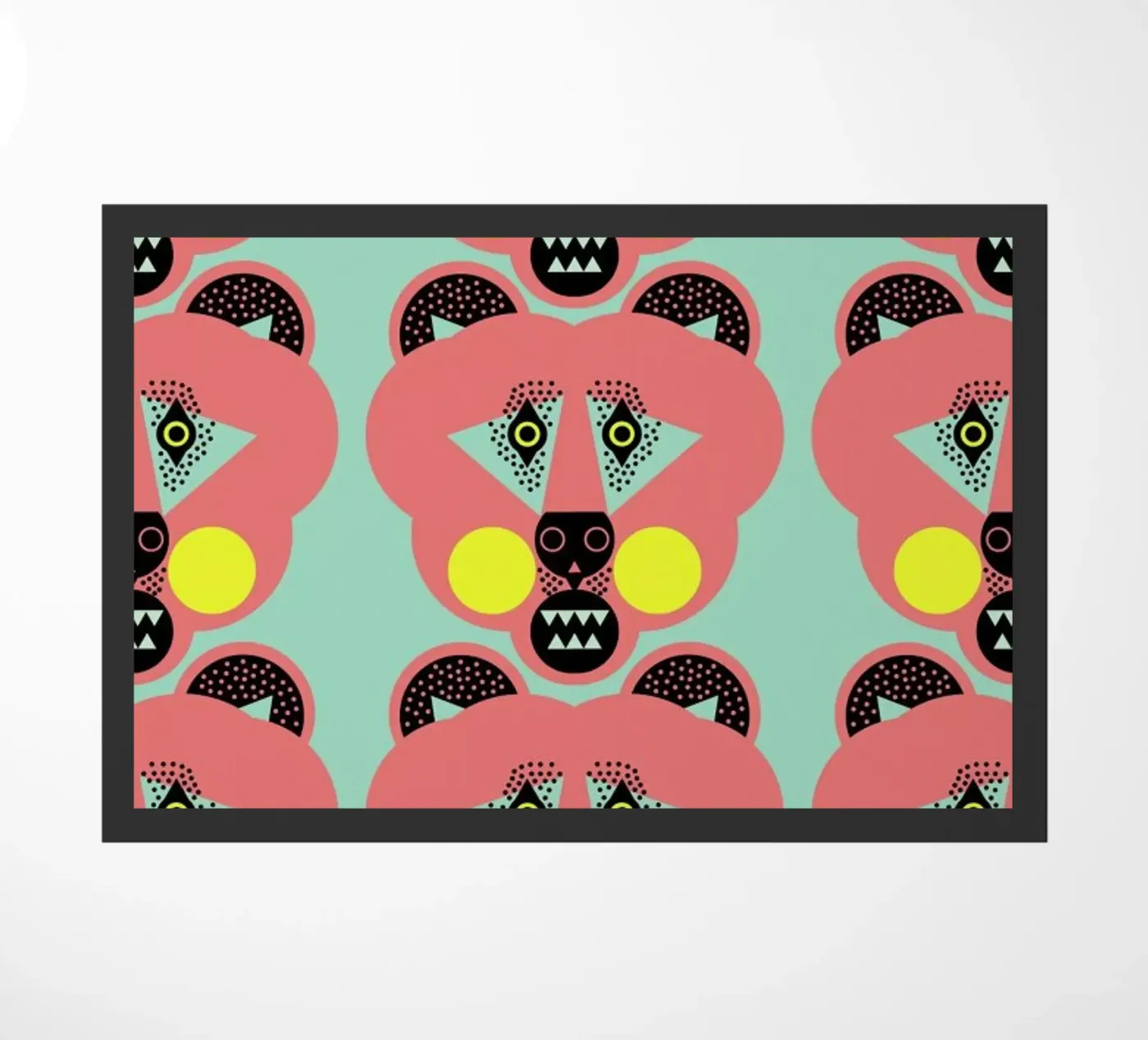 Bear Necessities deurmat van Gareth Pollock Design
