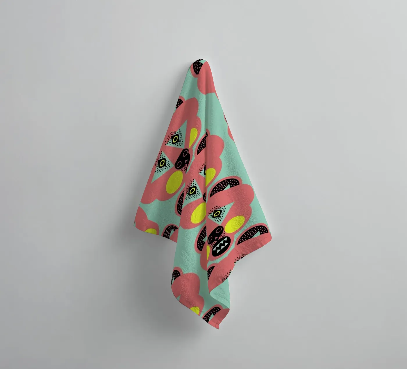 Bear Necessities badhanddoek van Gareth Pollock Design