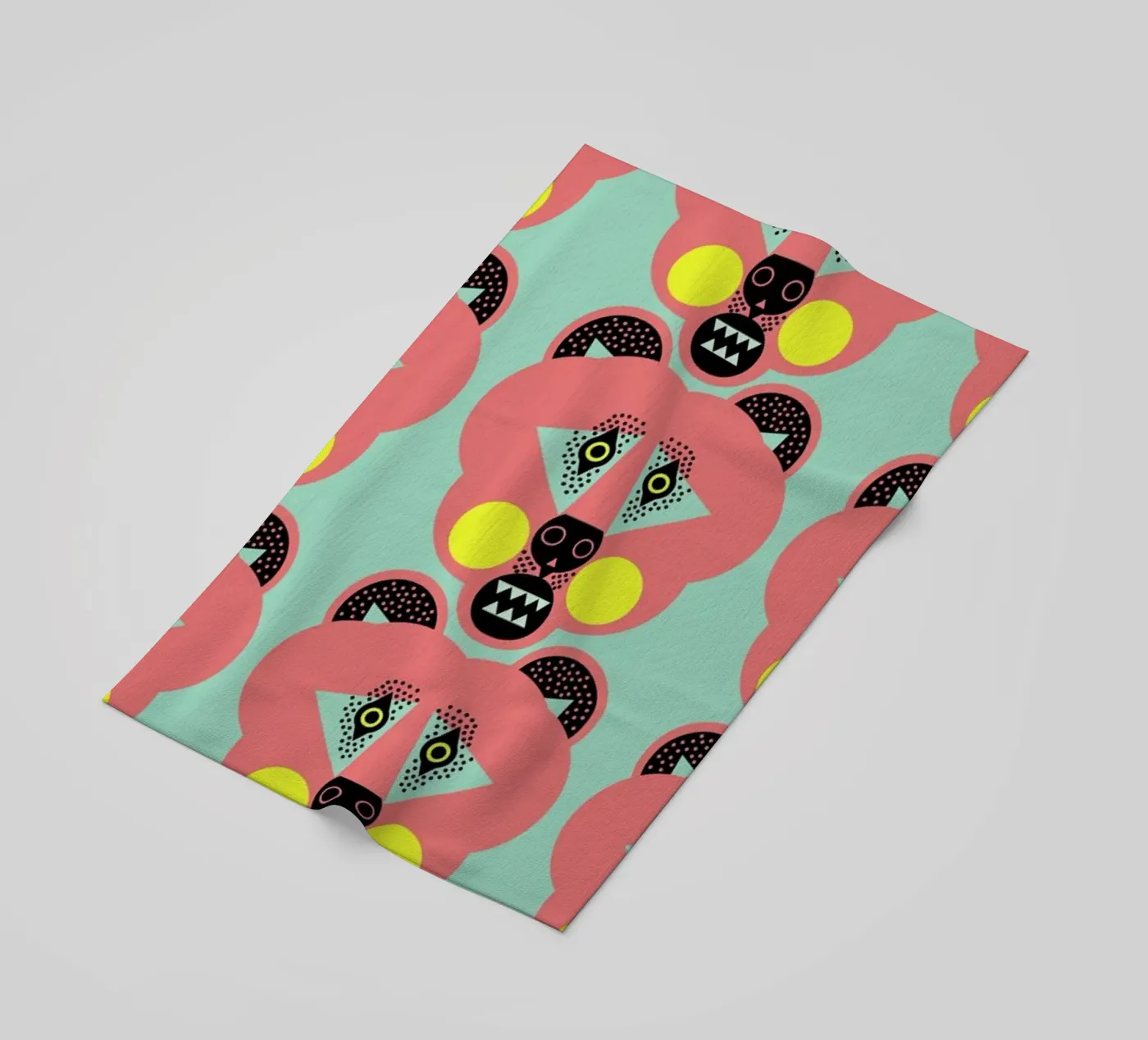 Bear Necessities strandhanddoek van Gareth Pollock Design