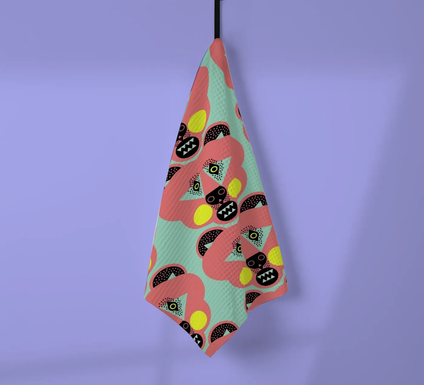 Bear Necessities theedoek van Gareth Pollock Design