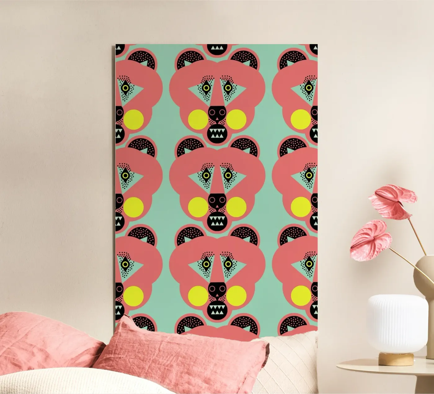 Bear Necessities forex-plaat van Gareth Pollock Design