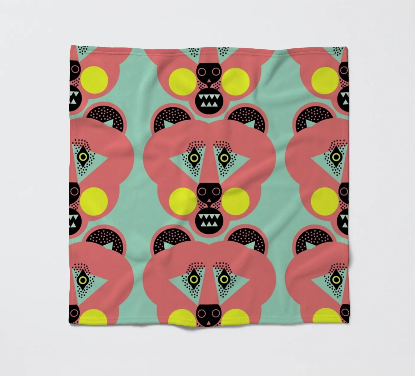 Bear Necessities Fleecedecke von Gareth Pollock Design