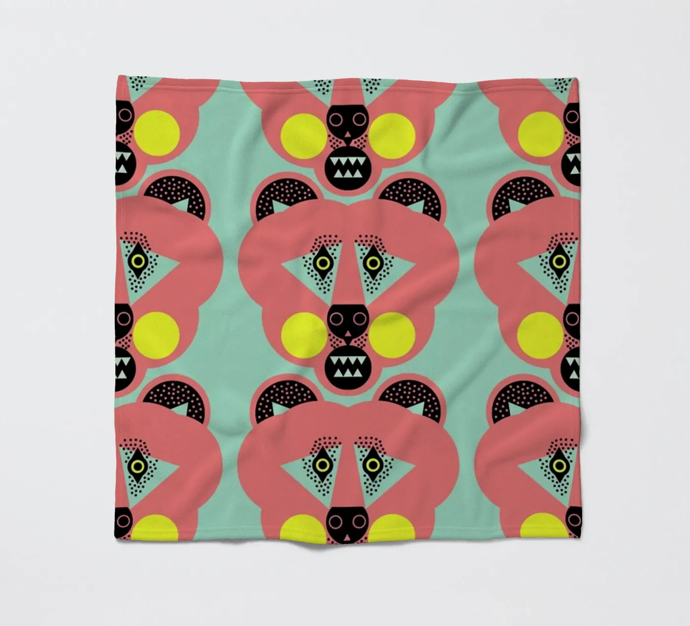 Bear Necessities Fleecedecke von Gareth Pollock Design