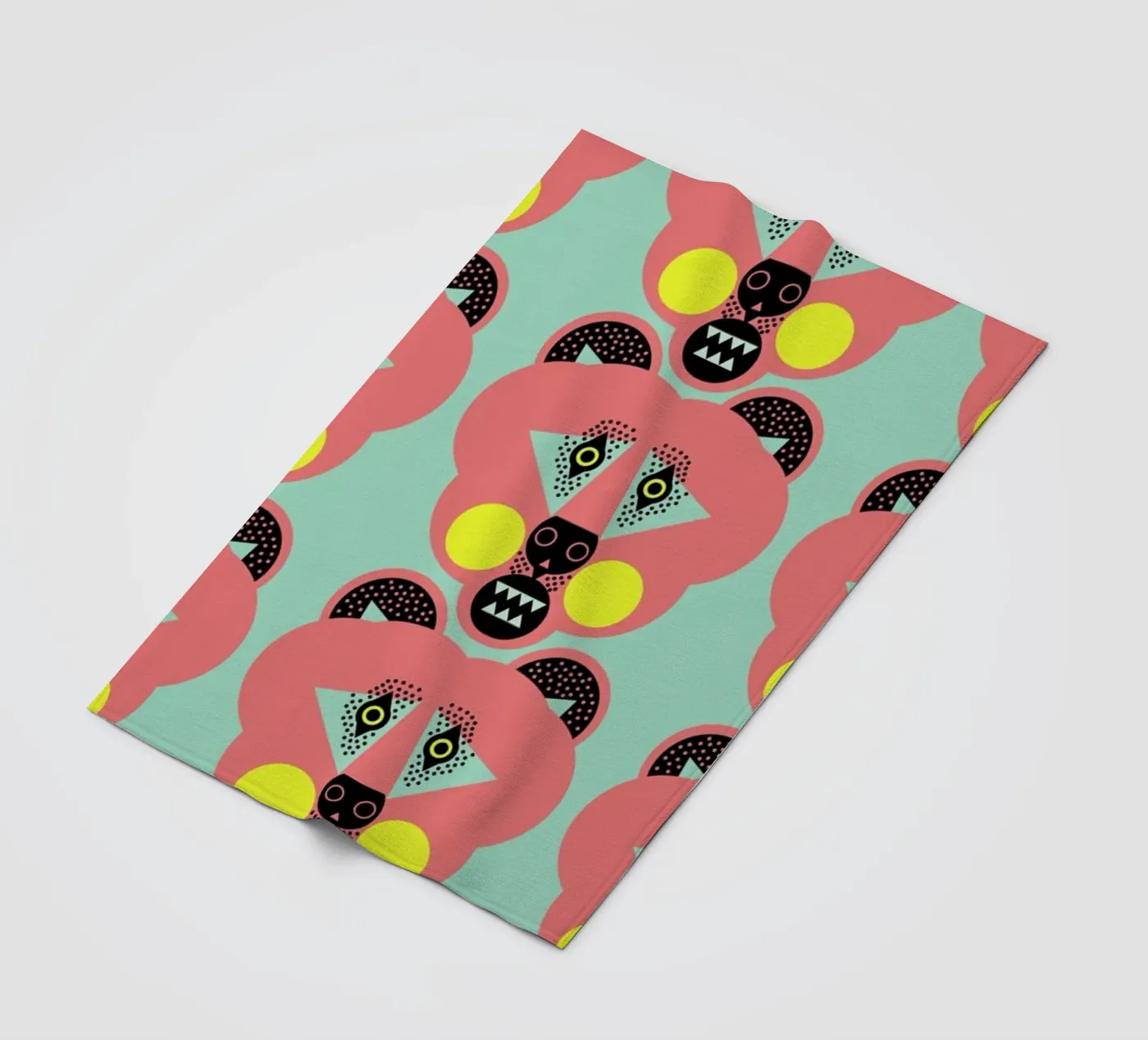 Bear Necessities Fleecedecke von Gareth Pollock Design