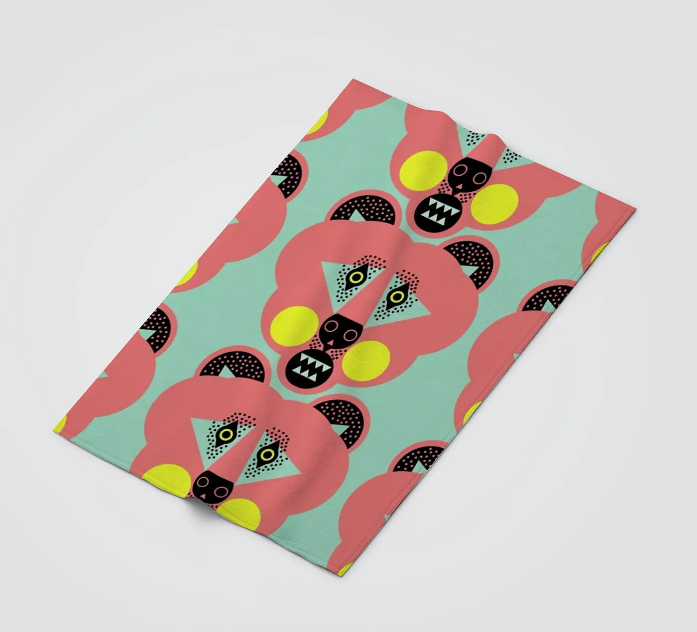 Bear Necessities Fleecedecke von Gareth Pollock Design