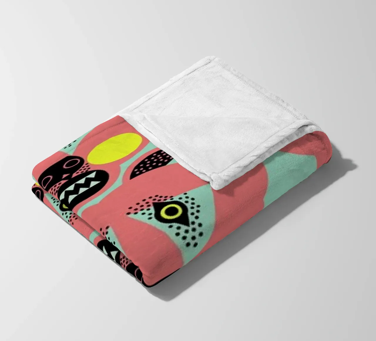 Bear Necessities coperta in pile da Gareth Pollock Design