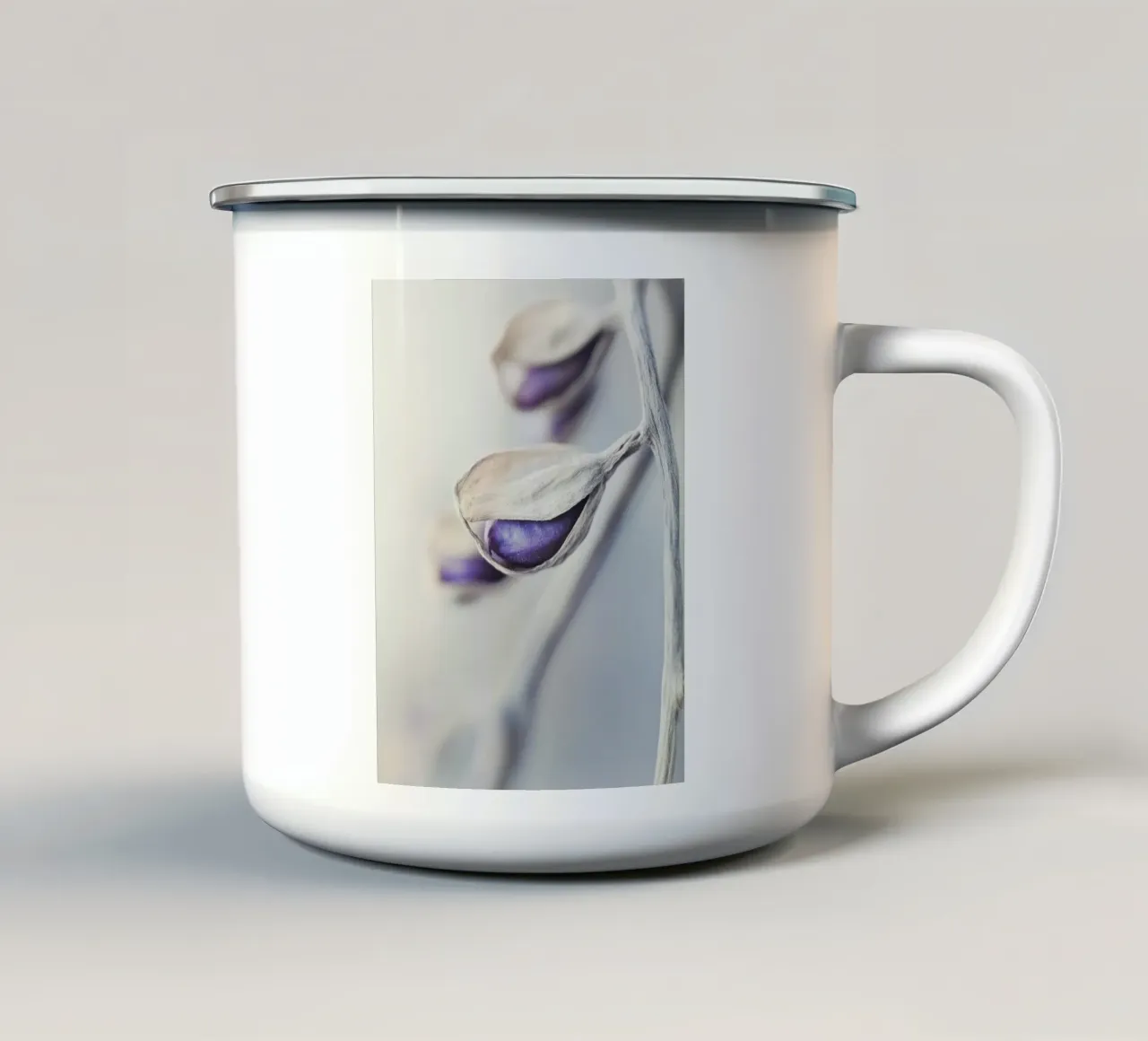 Purple Seed No 1 tazza in smalto da treechild