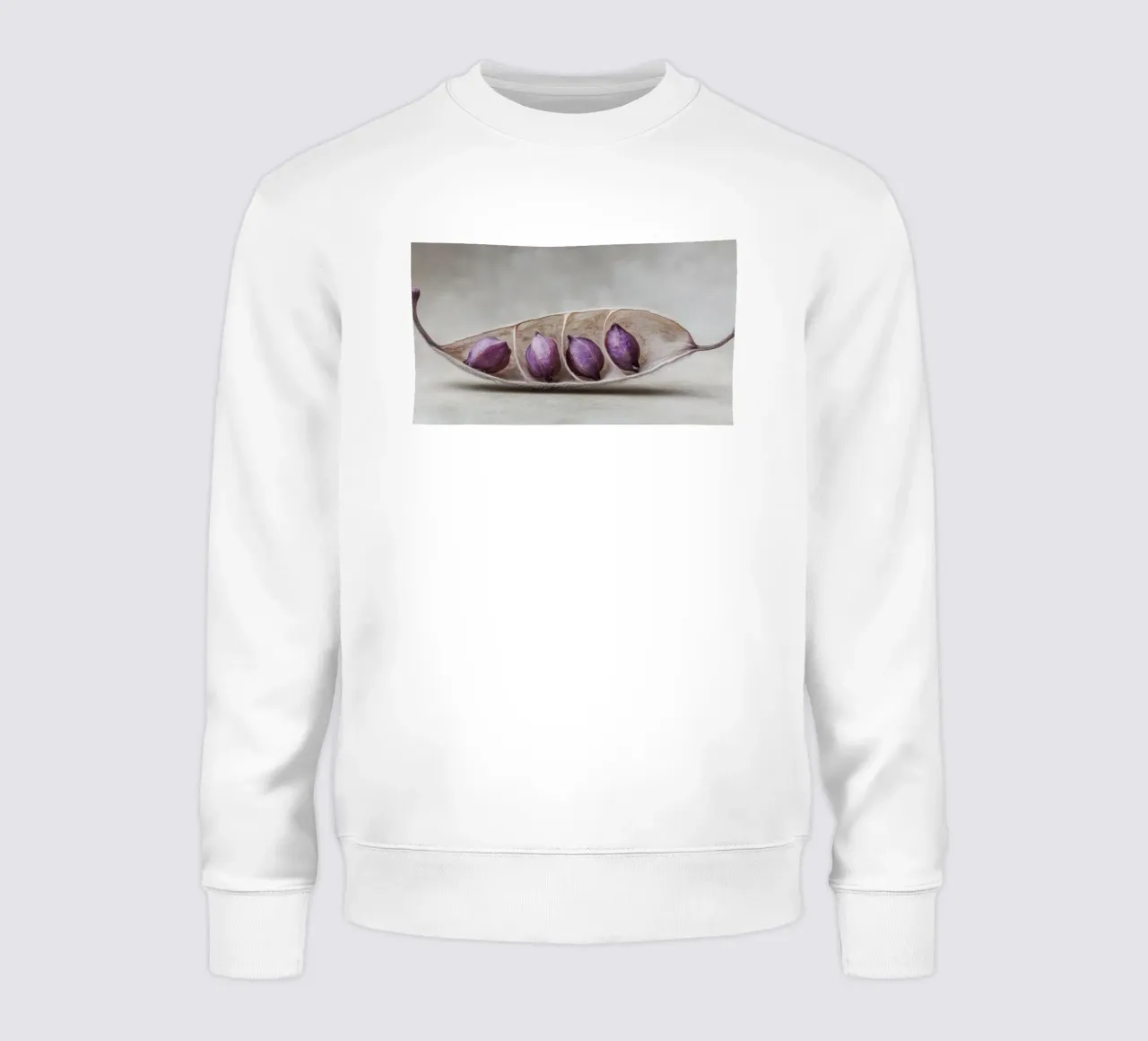Purple Peas No 2 felpa da treechild