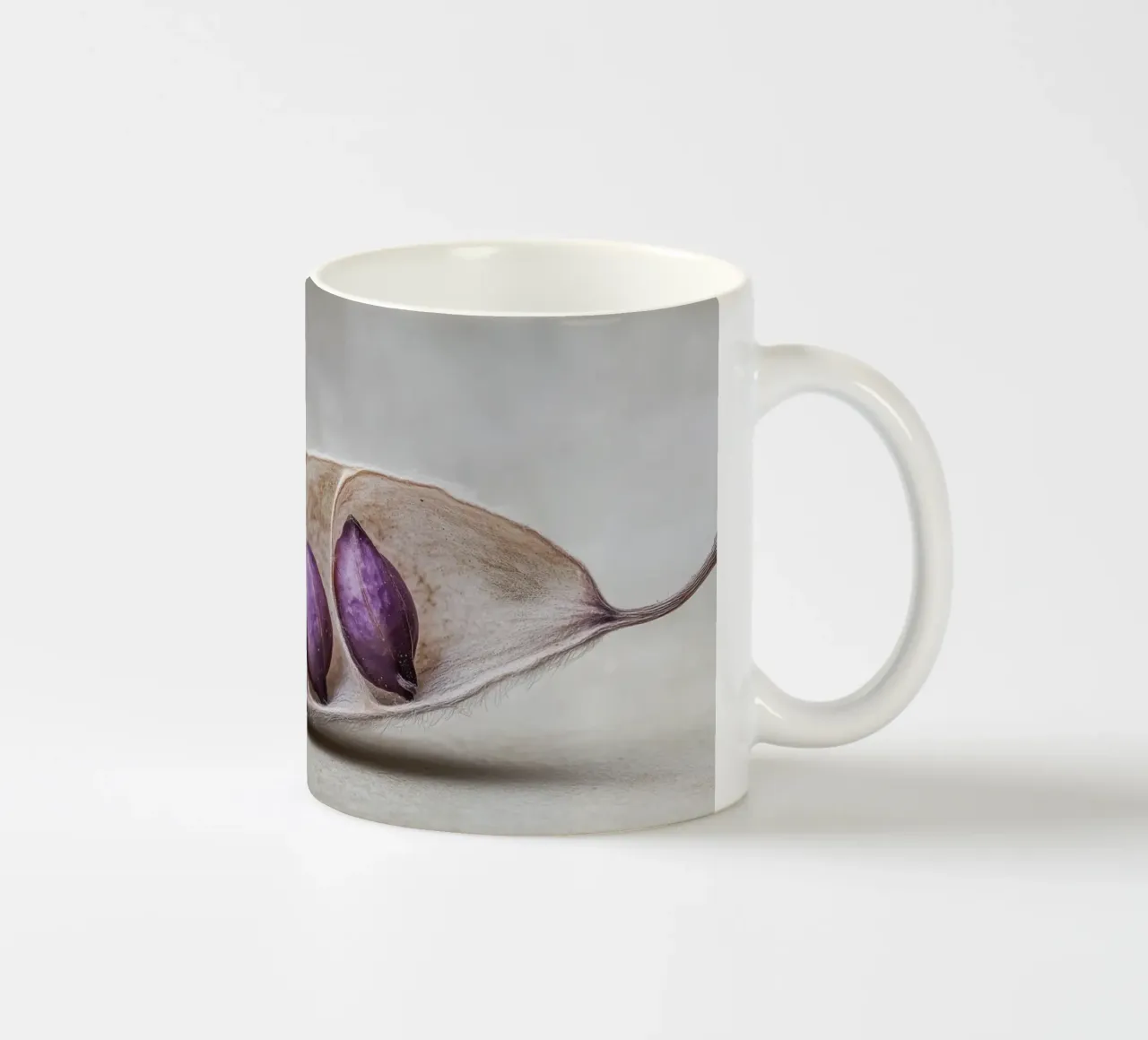 Purple Peas No 2 tazza in ceramica da treechild