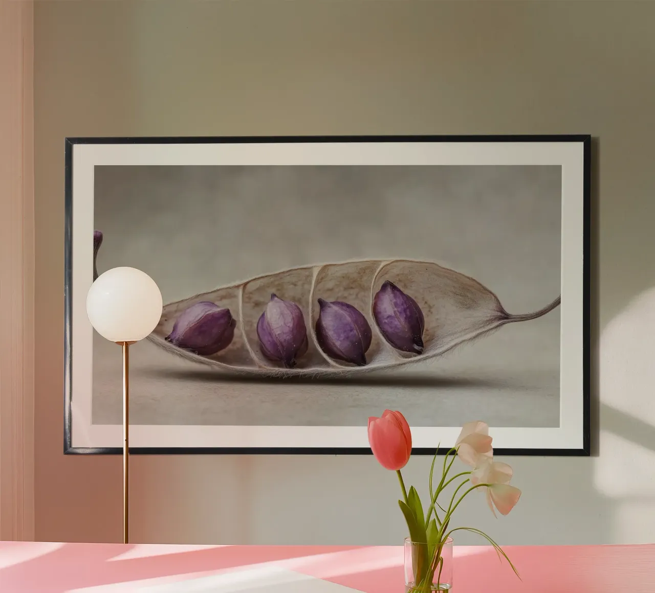 Purple Peas No 2 poster da treechild