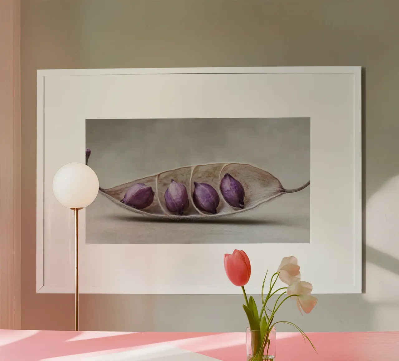 Purple Peas No 2 poster da treechild