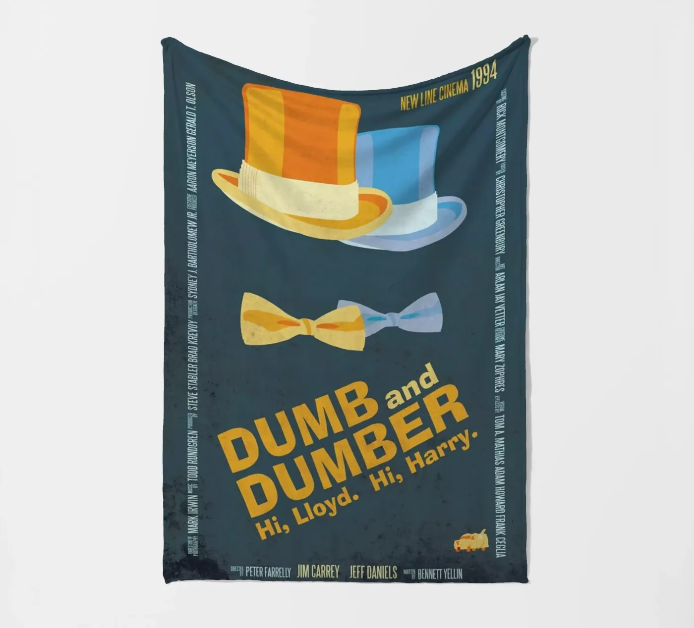 Dumb And Dumber Fleecedecke von Aycan Elijah Yilmaz