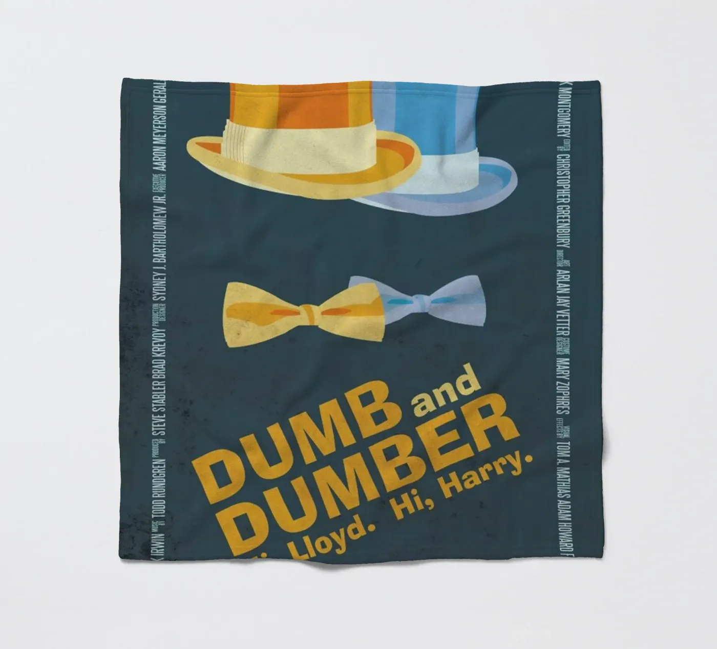 Dumb And Dumber Fleecedecke von Aycan Elijah Yilmaz