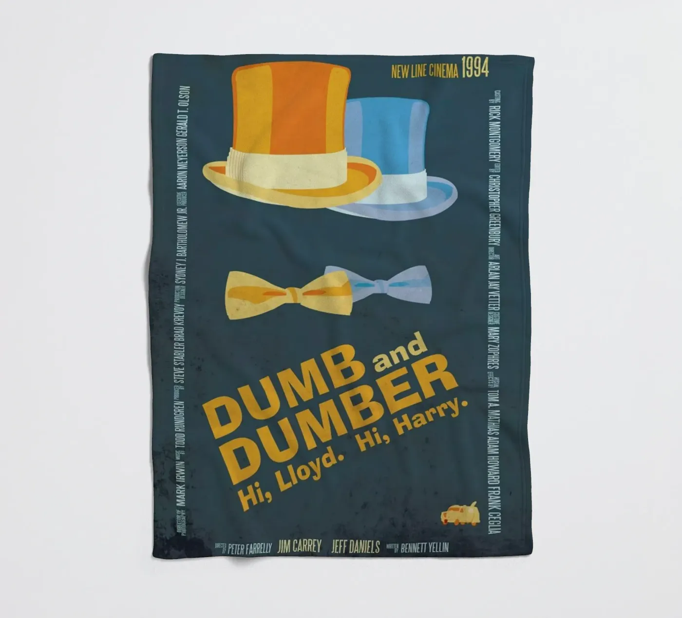 Dumb And Dumber Fleecedecke von Aycan Elijah Yilmaz