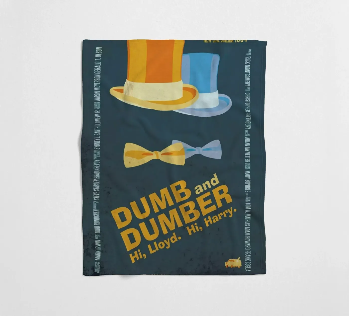 Dumb And Dumber Fleecedecke von Aycan Elijah Yilmaz