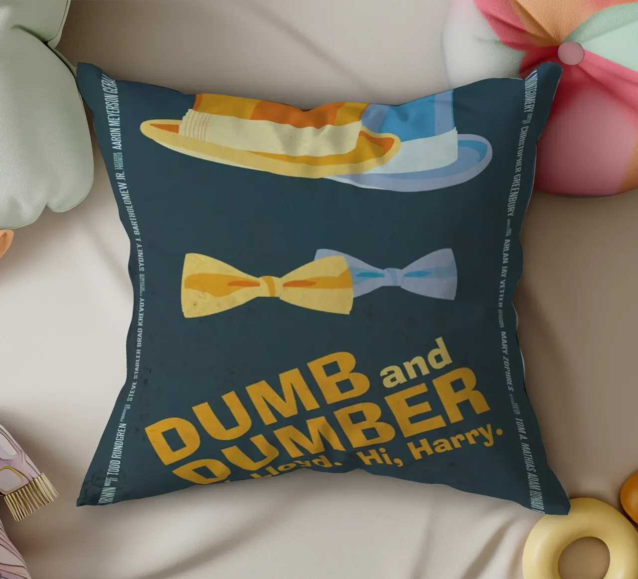 Dumb And Dumber cuscino da Aycan Elijah Yilmaz