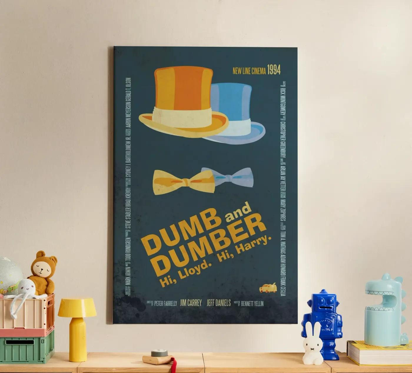 Dumb And Dumber tela da Aycan Elijah Yilmaz