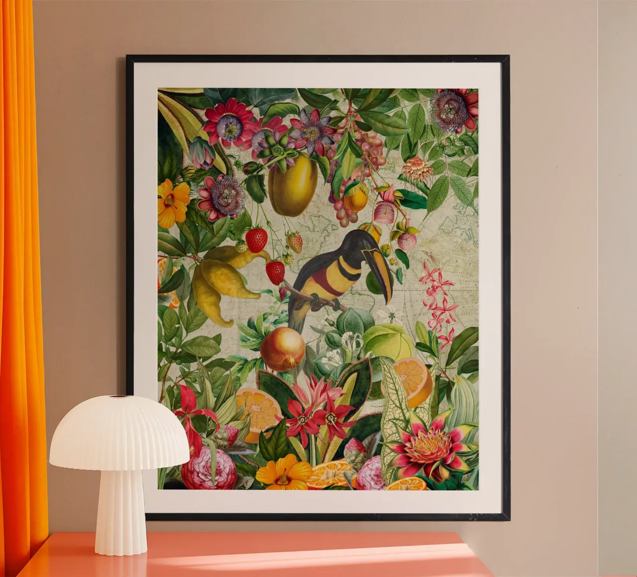 Paradiso in fiore carta hahnemühle da Vintage World - Uta Naumann