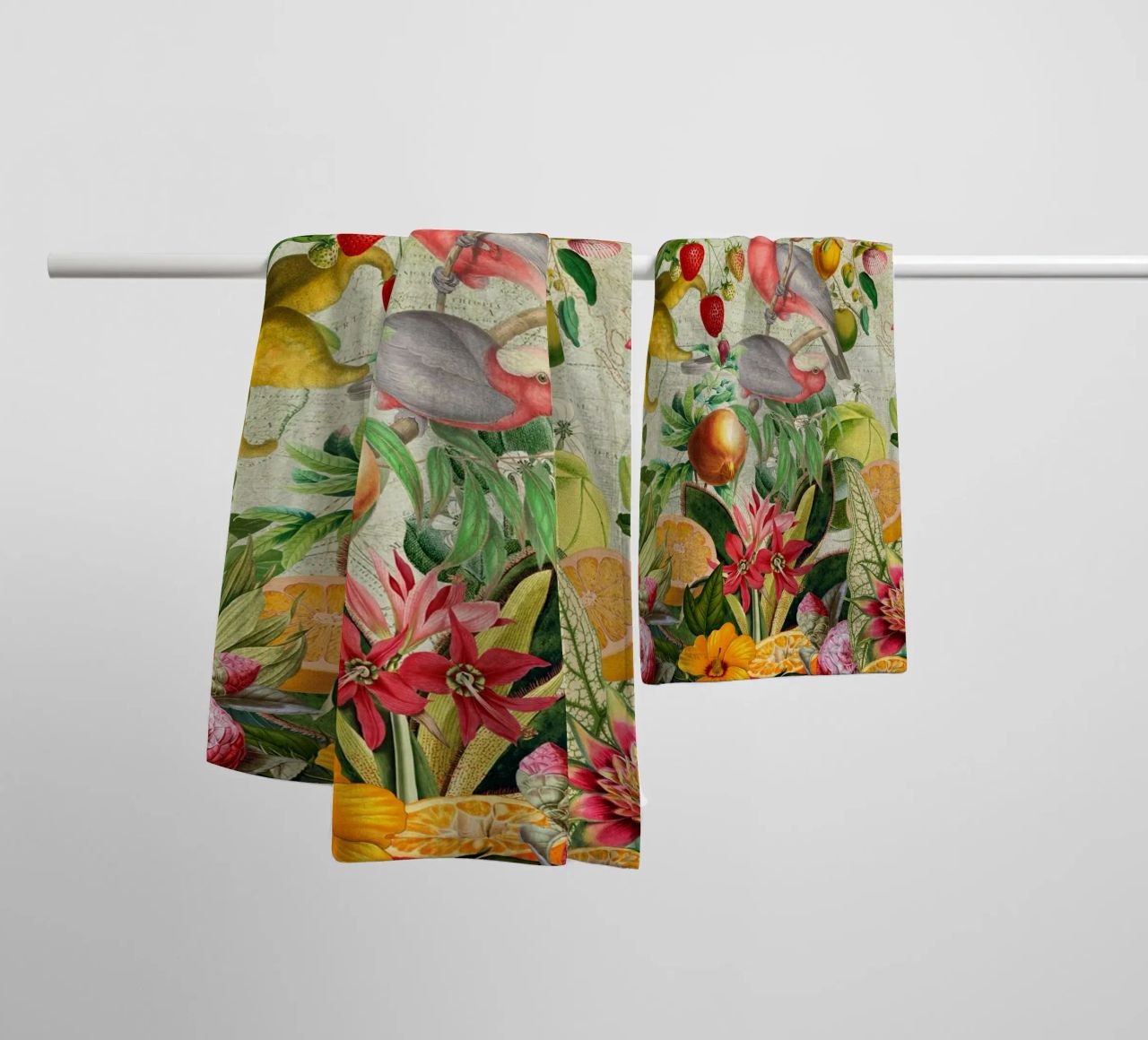 Sinfonia tropicale asciugamano da bagno da Vintage World - Uta Naumann