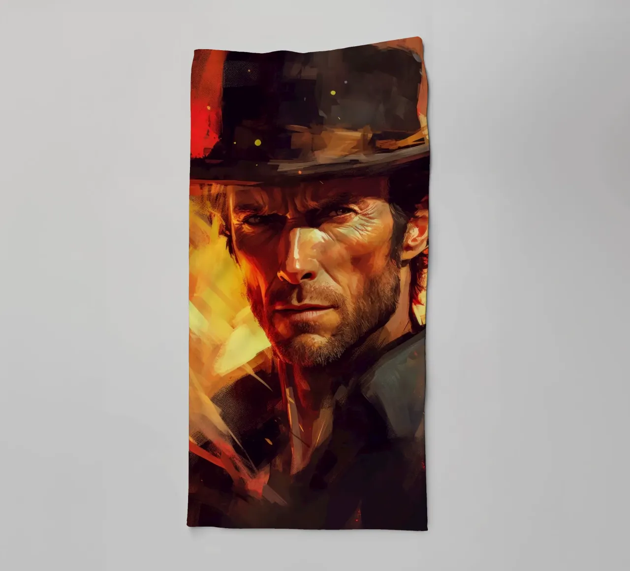 Clint Eastwood Art Quote towel by Lootprint