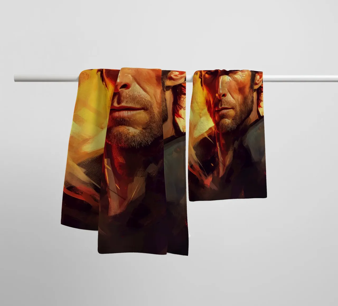 Clint Eastwood Art Quote towel by Lootprint