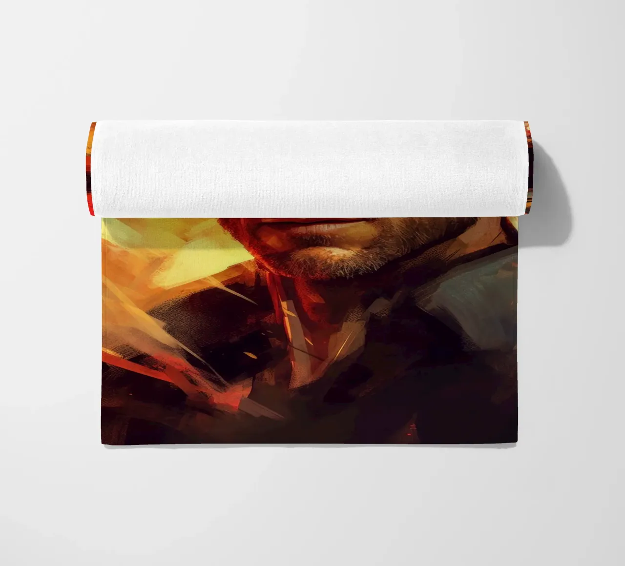 Clint Eastwood Art Quote beach towel by Lootprint