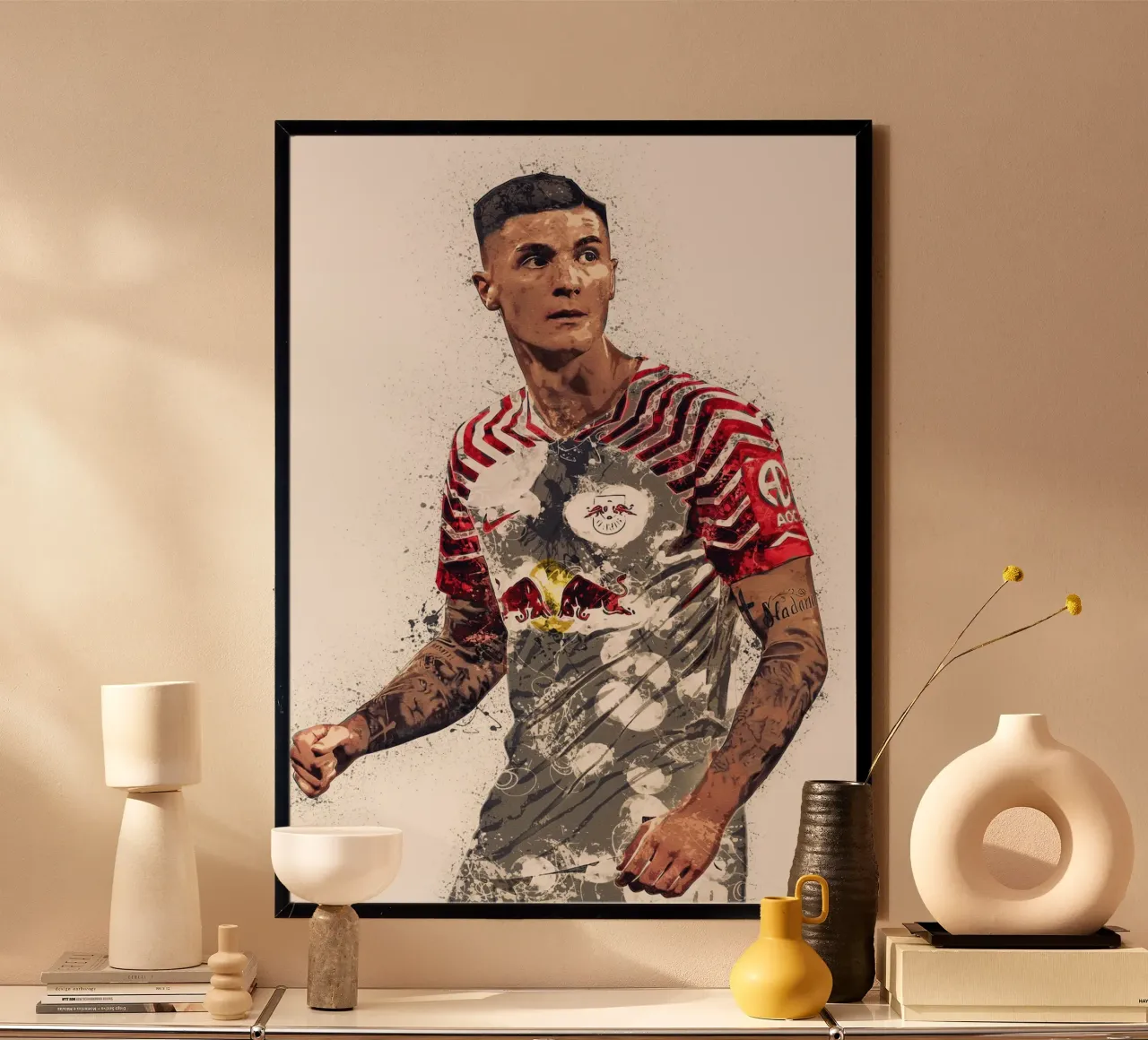 Benjamin Sesko carta hahnemühle da tenten
