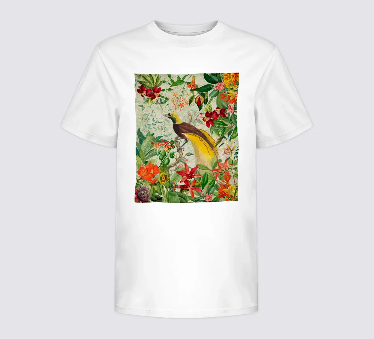Botanische Flucht Kinder T-Shirt von Vintage World - Uta Naumann