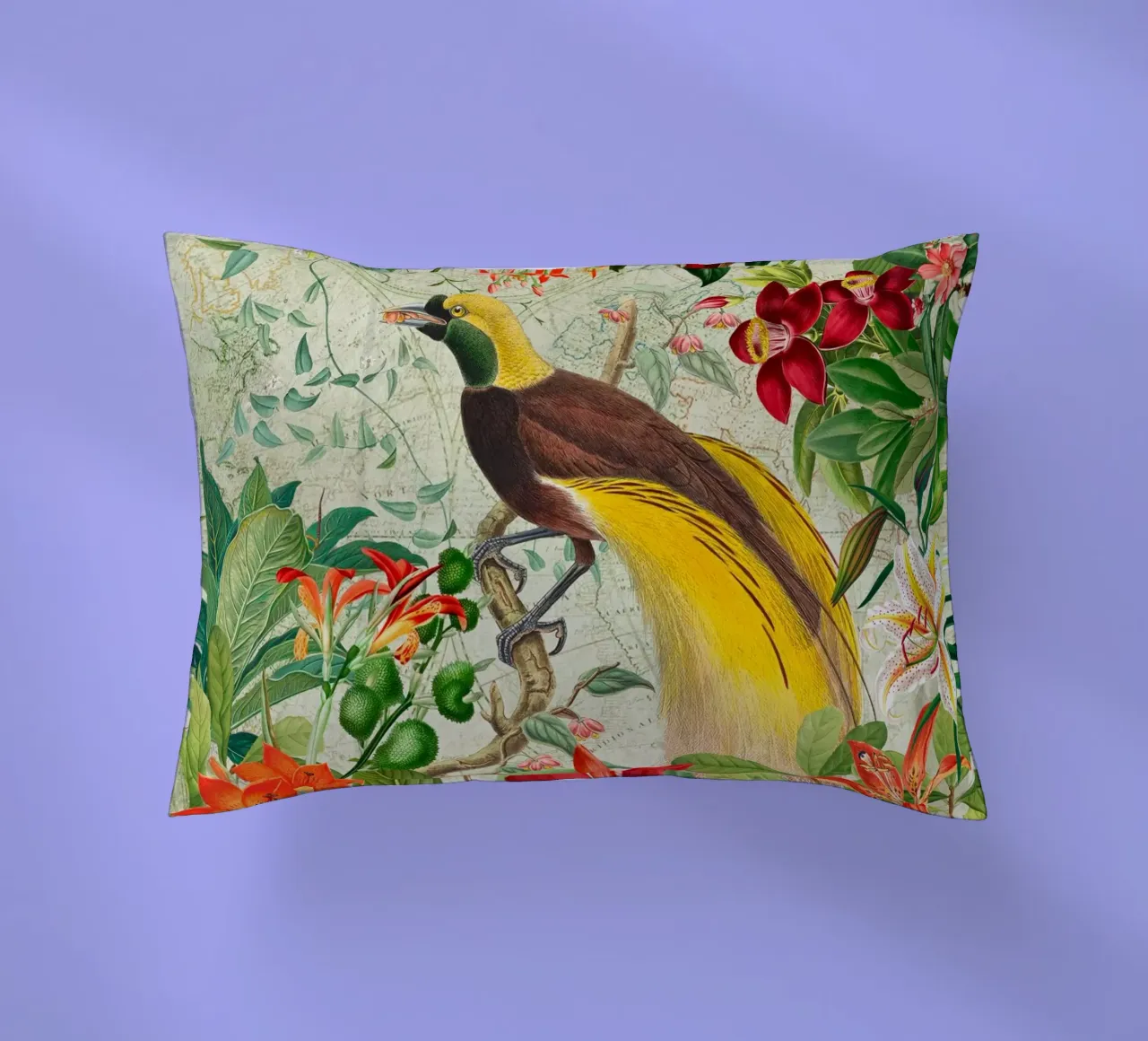 Fuga botanica cuscino da Vintage World - Uta Naumann