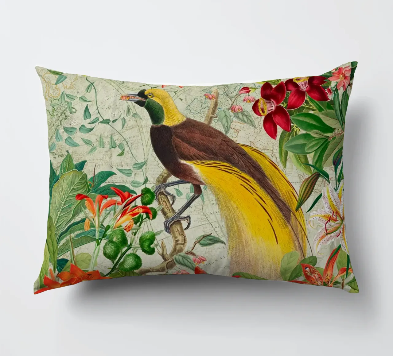 Fuga botanica cuscino da Vintage World - Uta Naumann