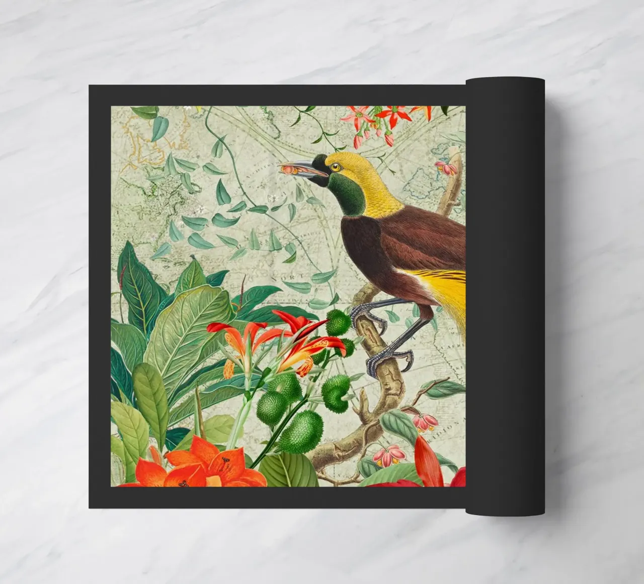 Fuga botanica zerbino da Vintage World - Uta Naumann