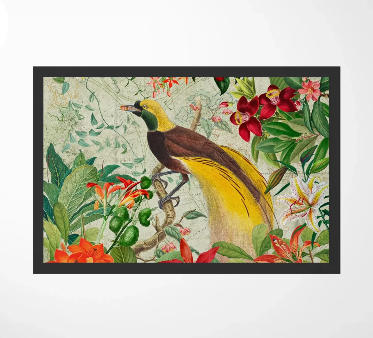 Fuga botanica zerbino da Vintage World - Uta Naumann