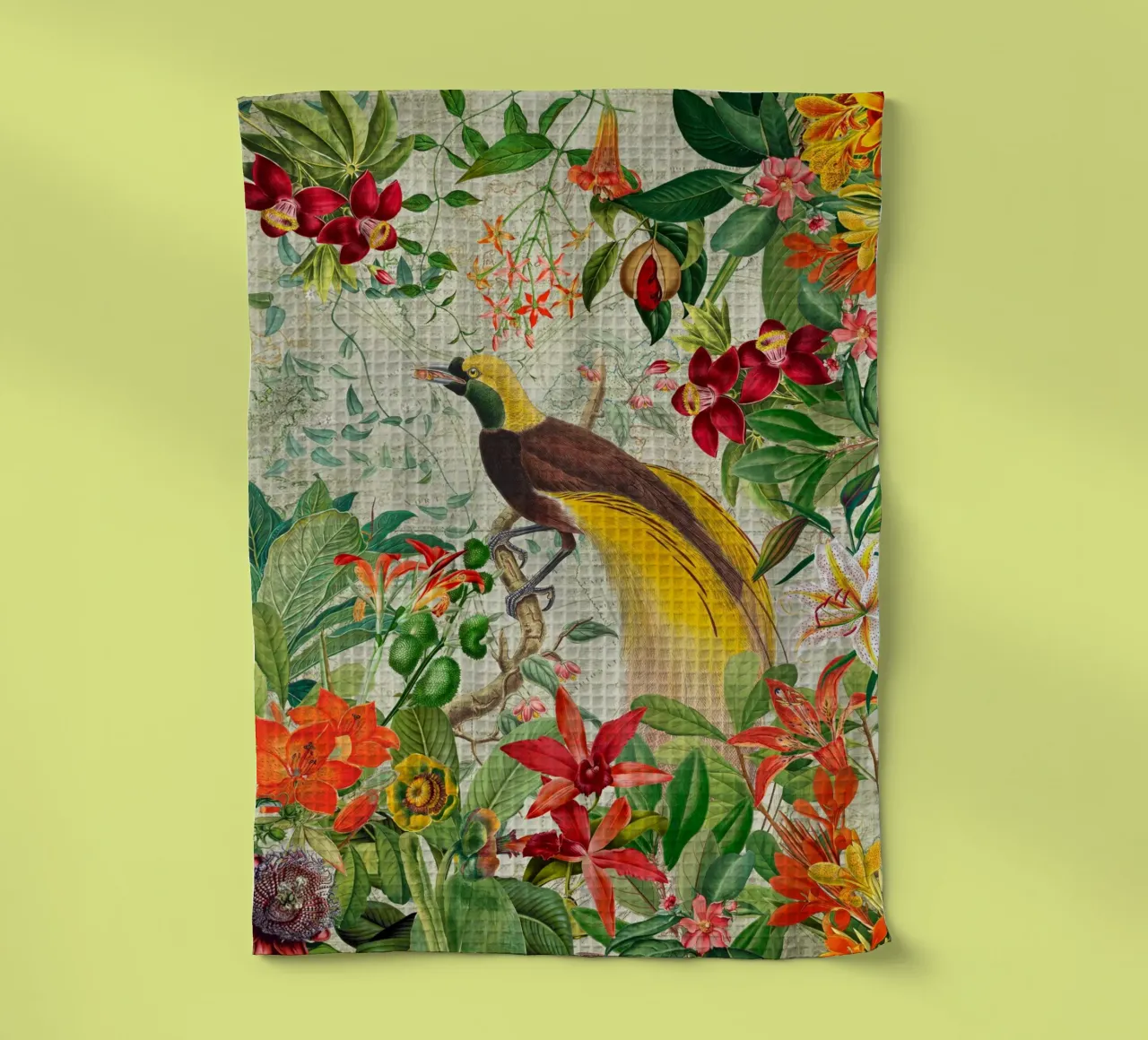Fuga botanica canovaccio da cucina da Vintage World - Uta Naumann