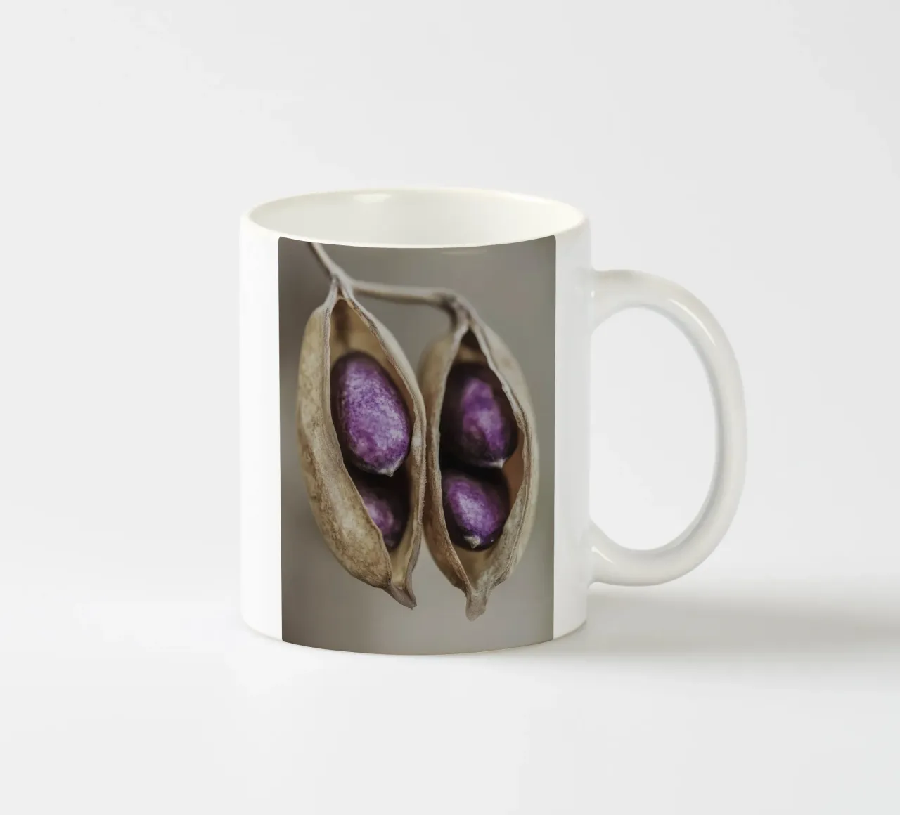 Purple Peas No 2 tazza in ceramica da treechild