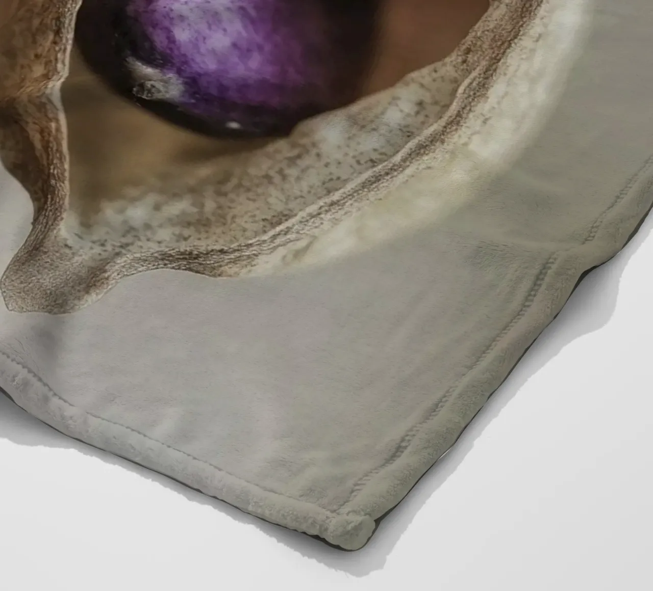 Purple Peas No 2 coperta in pile da treechild