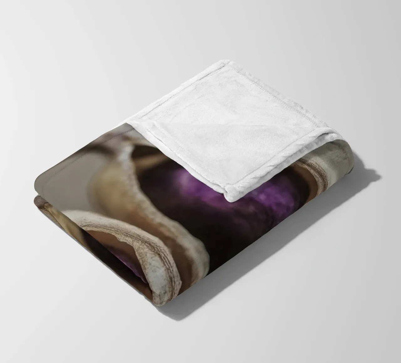 Purple Peas No 2 coperta in pile da treechild