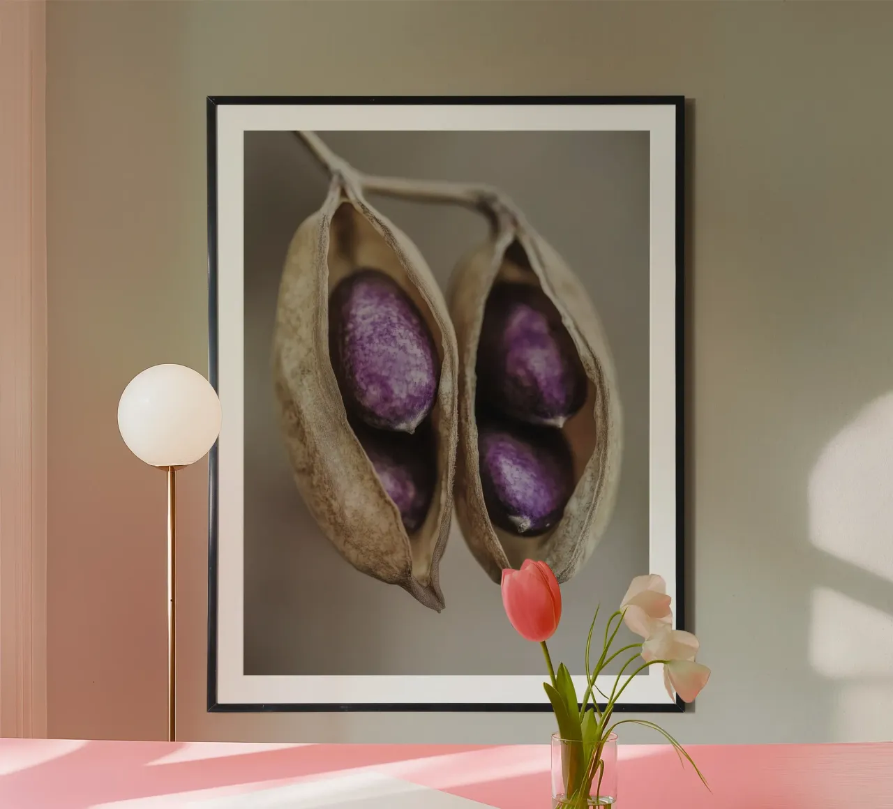 Purple Peas No 2 poster da treechild
