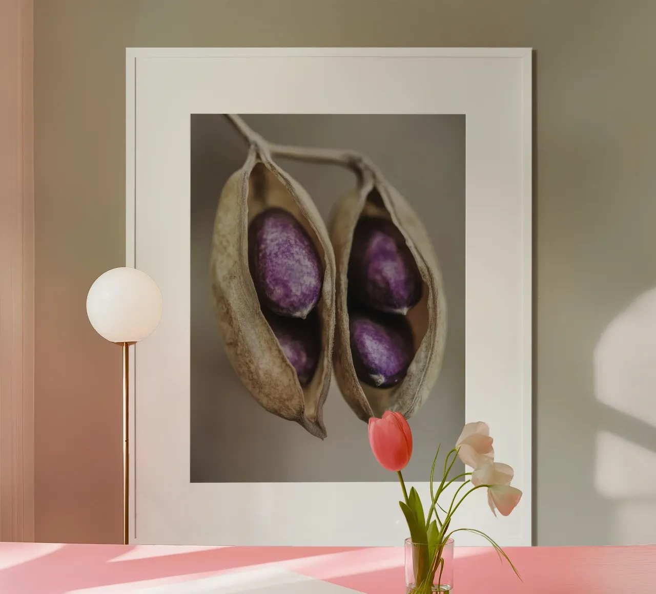 Purple Peas No 2 poster da treechild