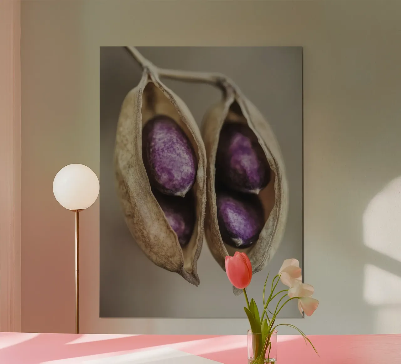 Purple Peas No 2 poster da treechild