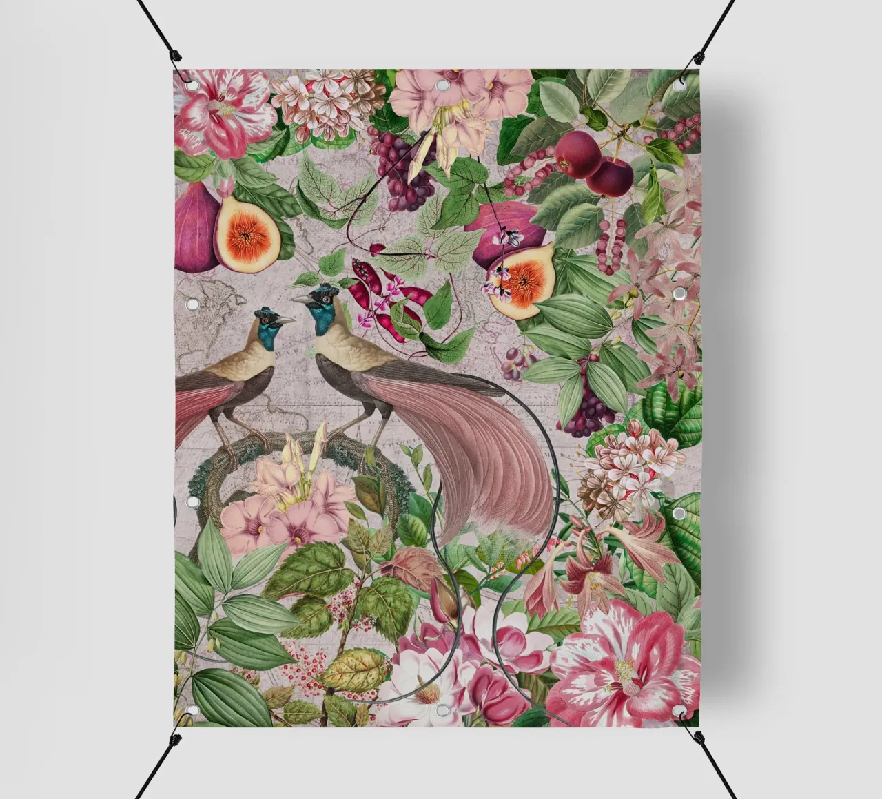 Paradiso esotico telo in pvc da Vintage World - Uta Naumann